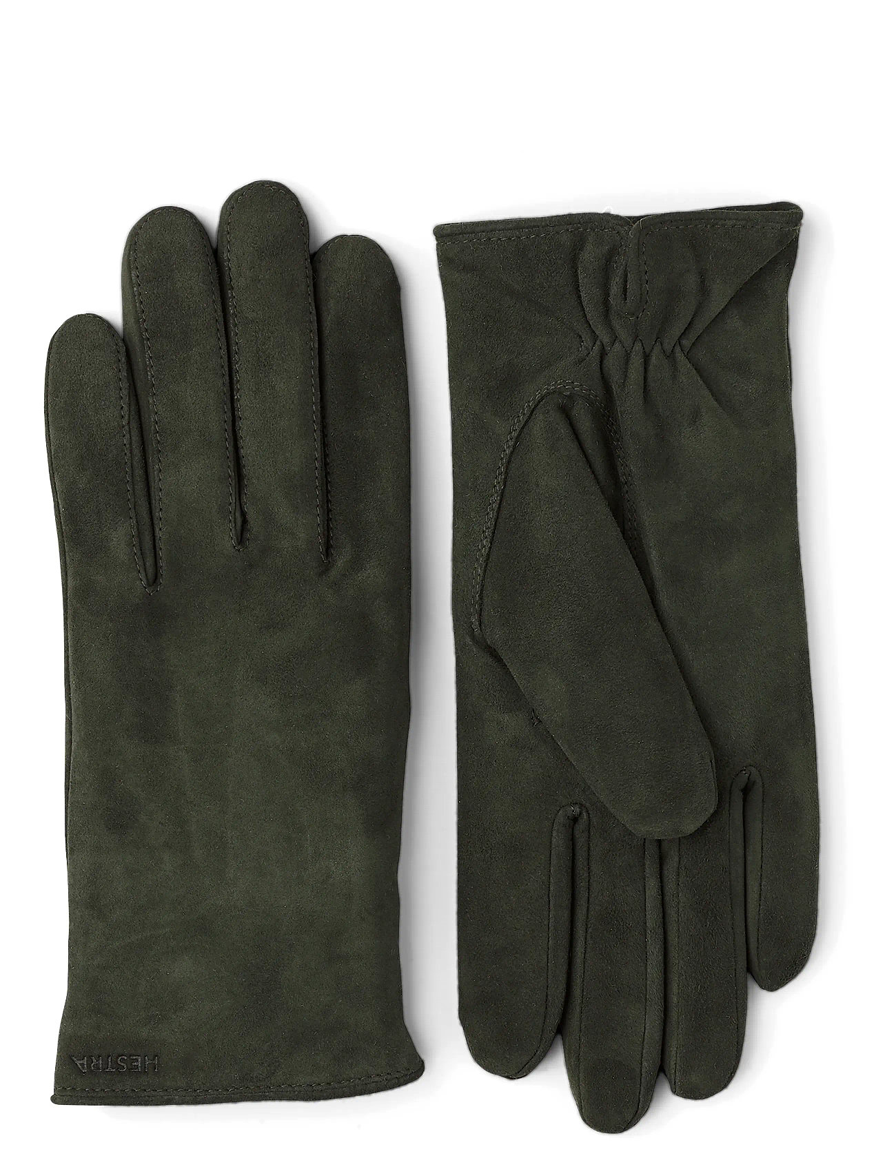 HESTRA Helen Dunkel Olive Grün - 6.5 - Damen