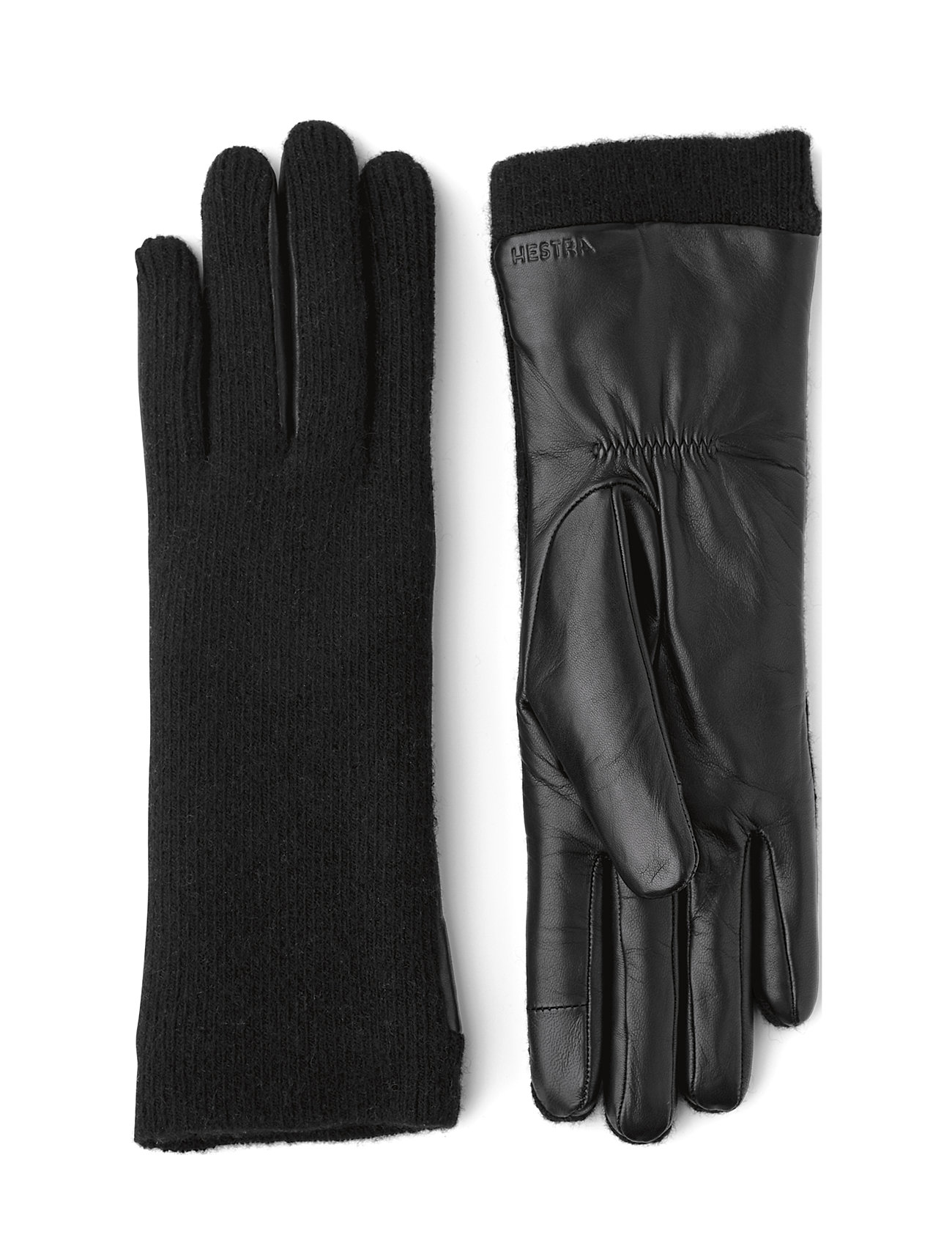 Samantha Accessories Gloves Finger Gloves Black Hestra