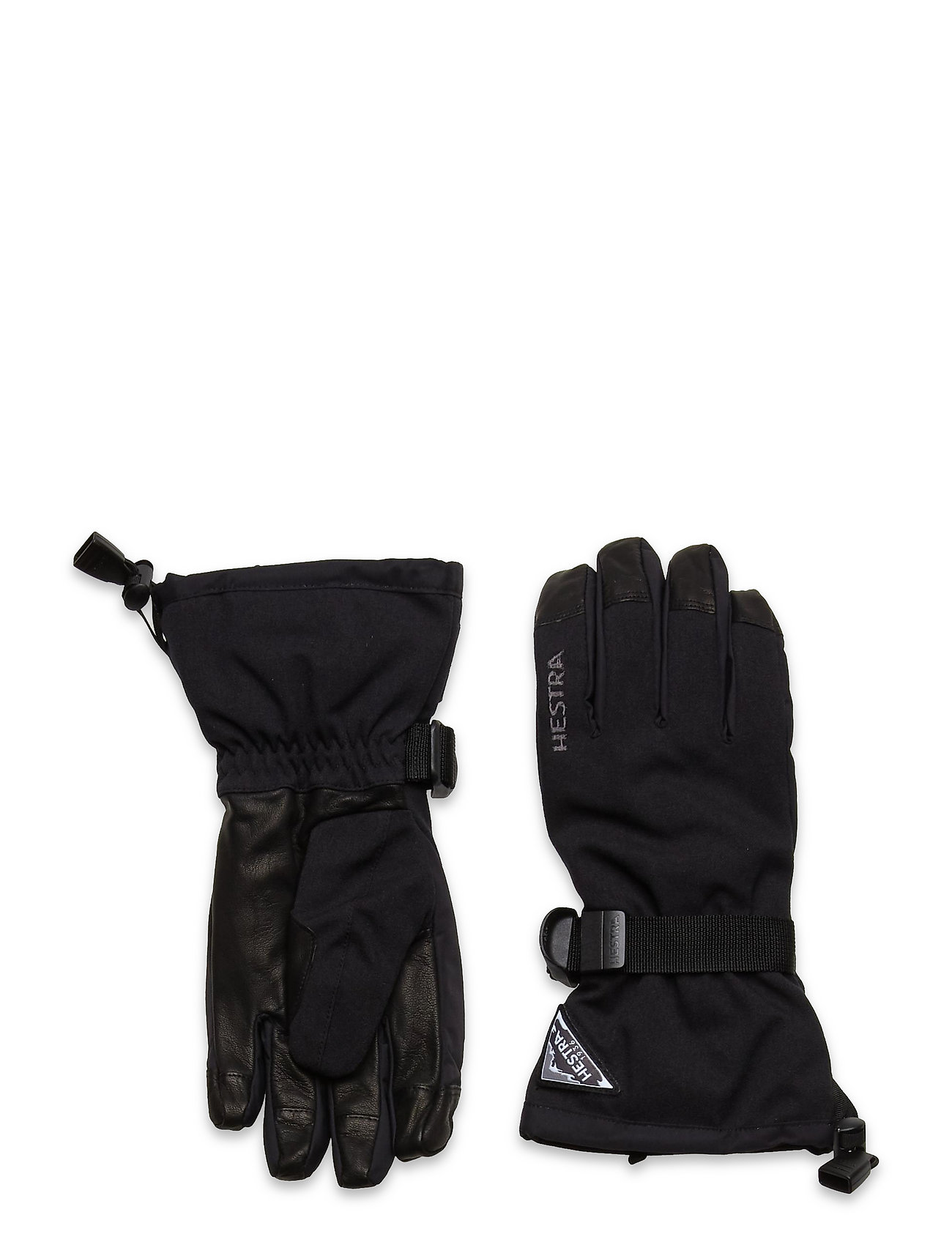 Powder Gauntlet - 5 Finger Sport Gloves Finger Gloves Black Hestra