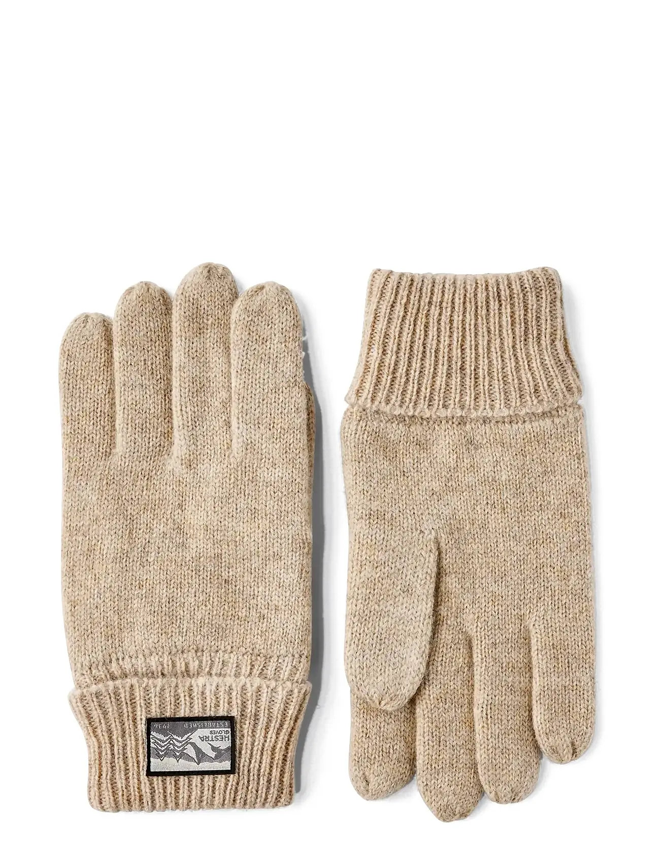 HESTRA Raggwool Glove Beige Beige - 10 - Herren