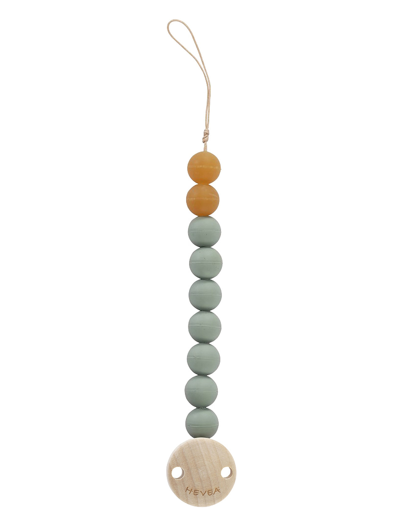 Pacifier Holder, Natural Rubber Patterned HEVEA