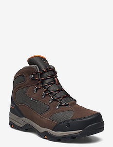 Mens DEK Walking Trekking Hiking Ankle Boots Khaki Brown 6 7 8 9 10 11 12 13 