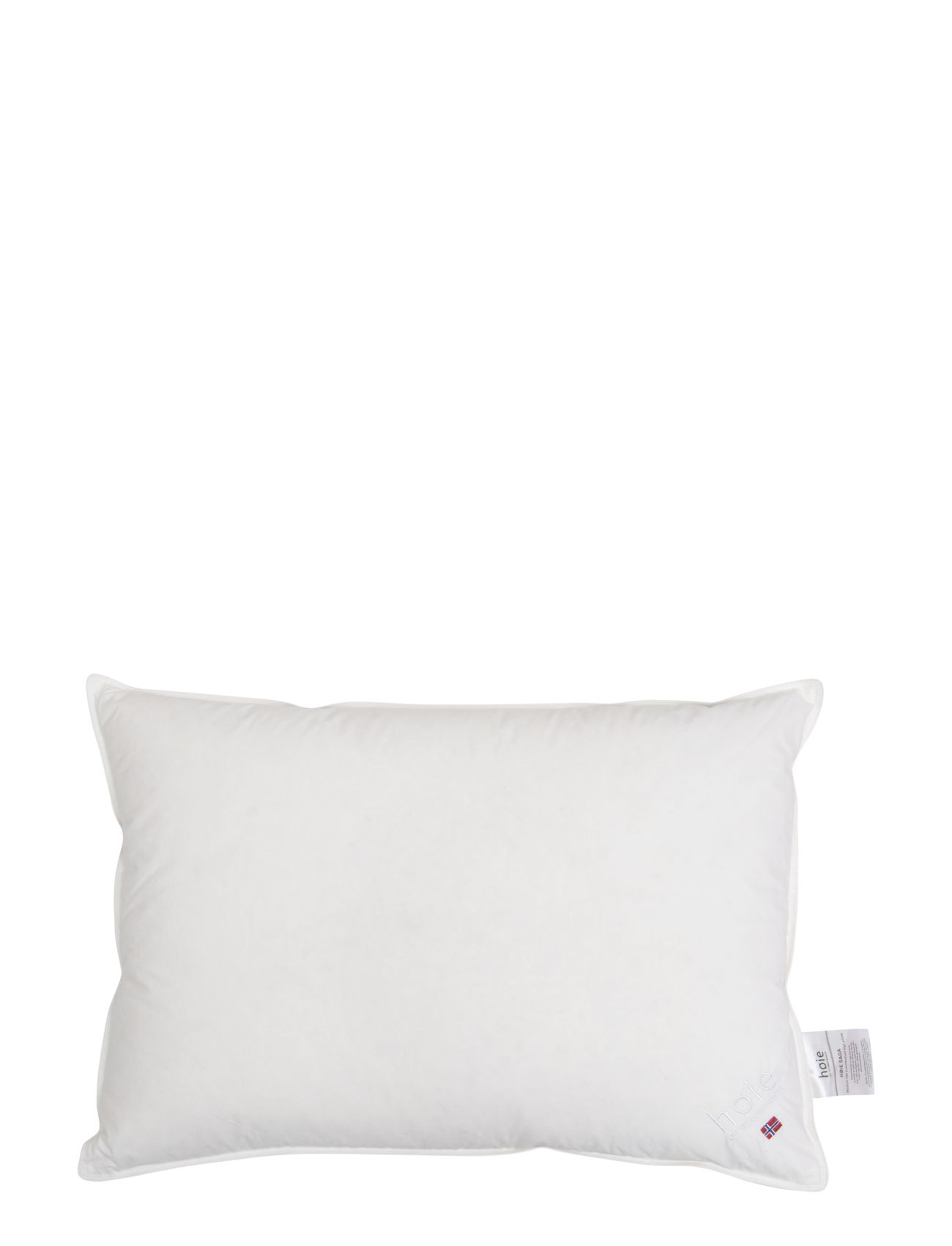 Saga Medium Dunkudde Home Textiles Bedtextiles Pillows White Høie Of Scandinavia