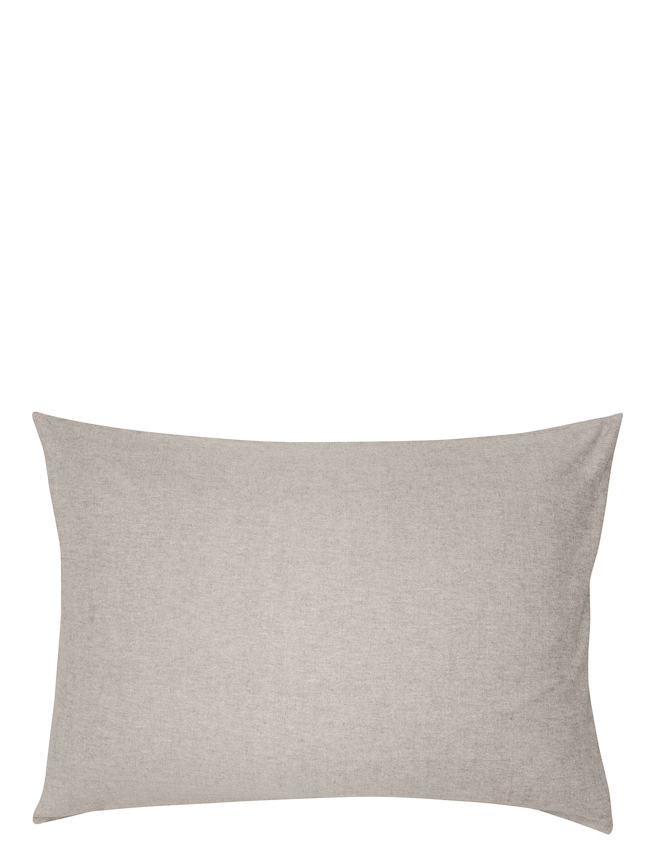 Casper Yarndyed Flannel Pillow Case Home Textiles Bedtextiles Pillow Cases Beige Høie Of Scandinavia