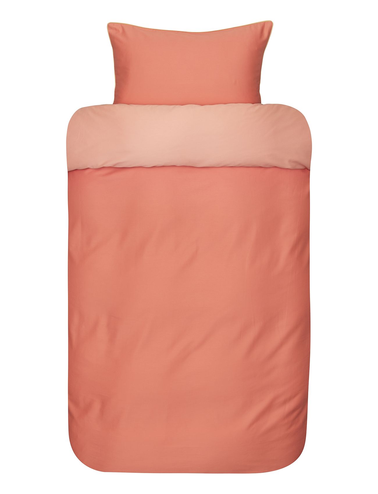 Oslo Sateen Bed Set Coral Høie Of Scandinavia