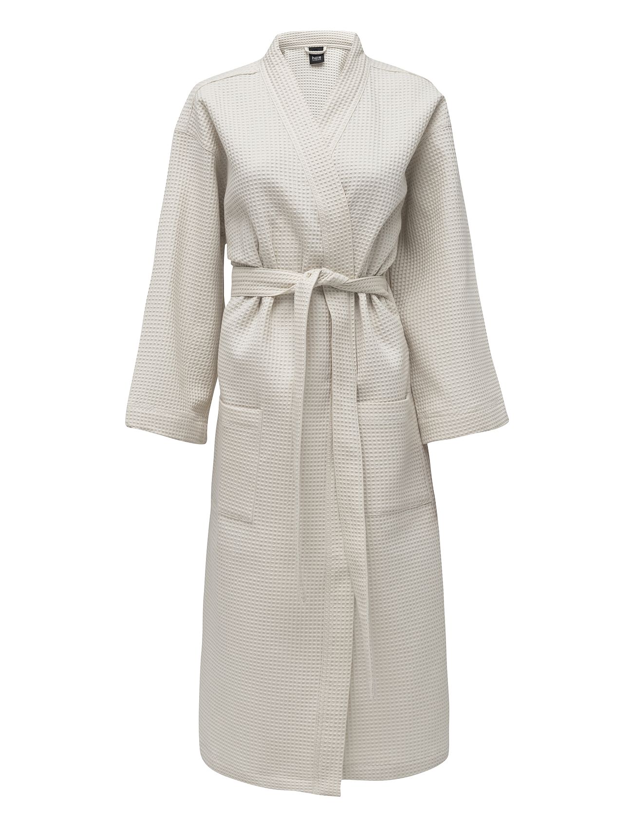 HØIE OF SCANDINAVIA Vega Waffle Bath Morgenmantel Cream - S/M - Damen