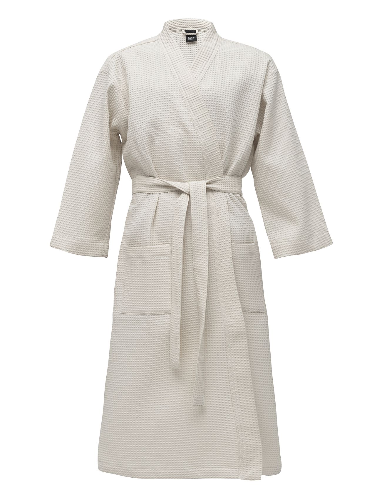 HØIE OF SCANDINAVIA Vega Waffle Bath Morgenmantel Cream - L/XL - Damen