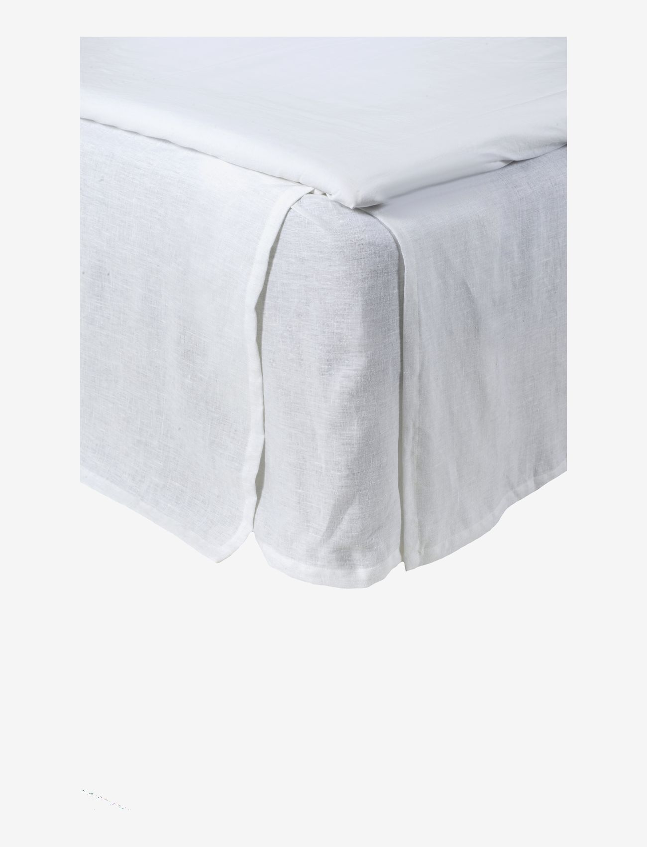 Himla - Miramar Bed Skirt - narzuty - white - 0