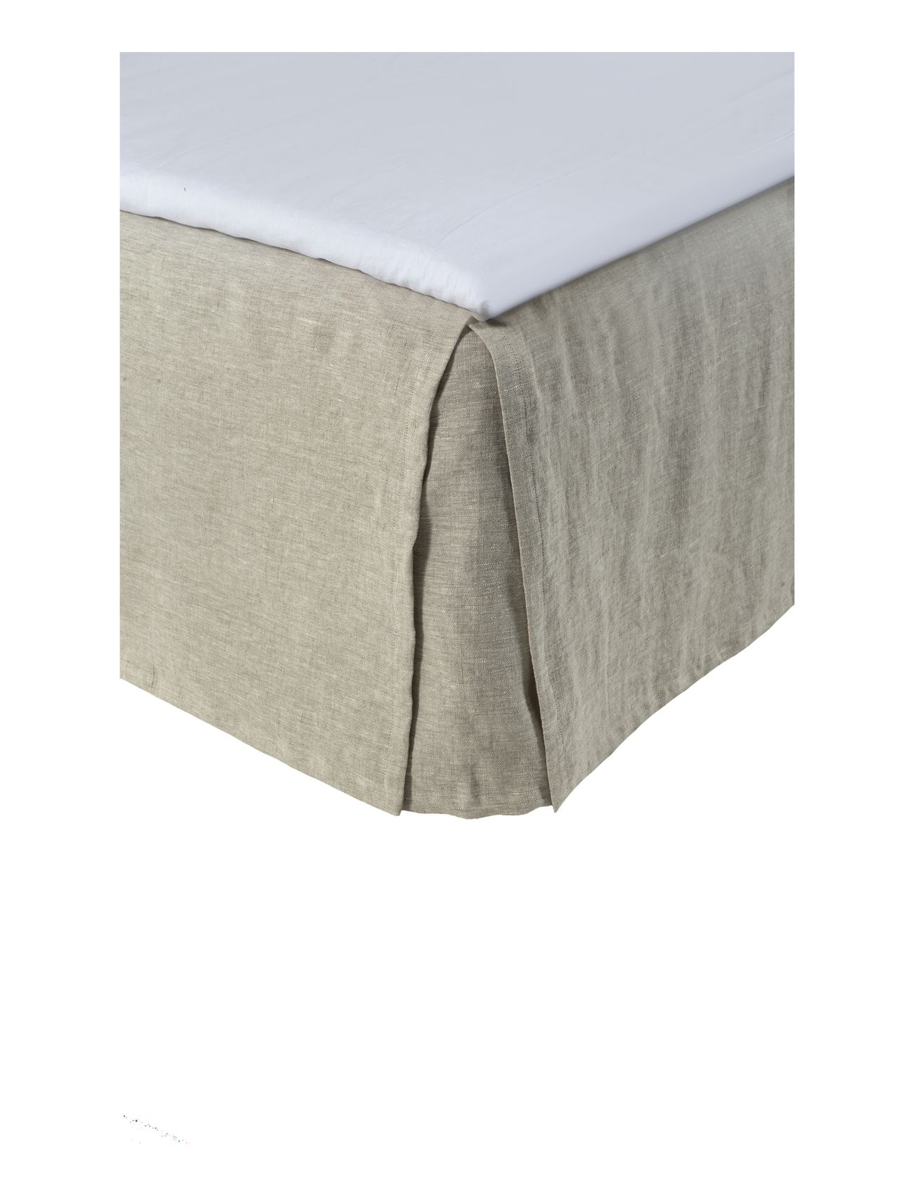 Miramar Bed Skirt Home Textiles Bedtextiles Bed Skirt Beige Himla