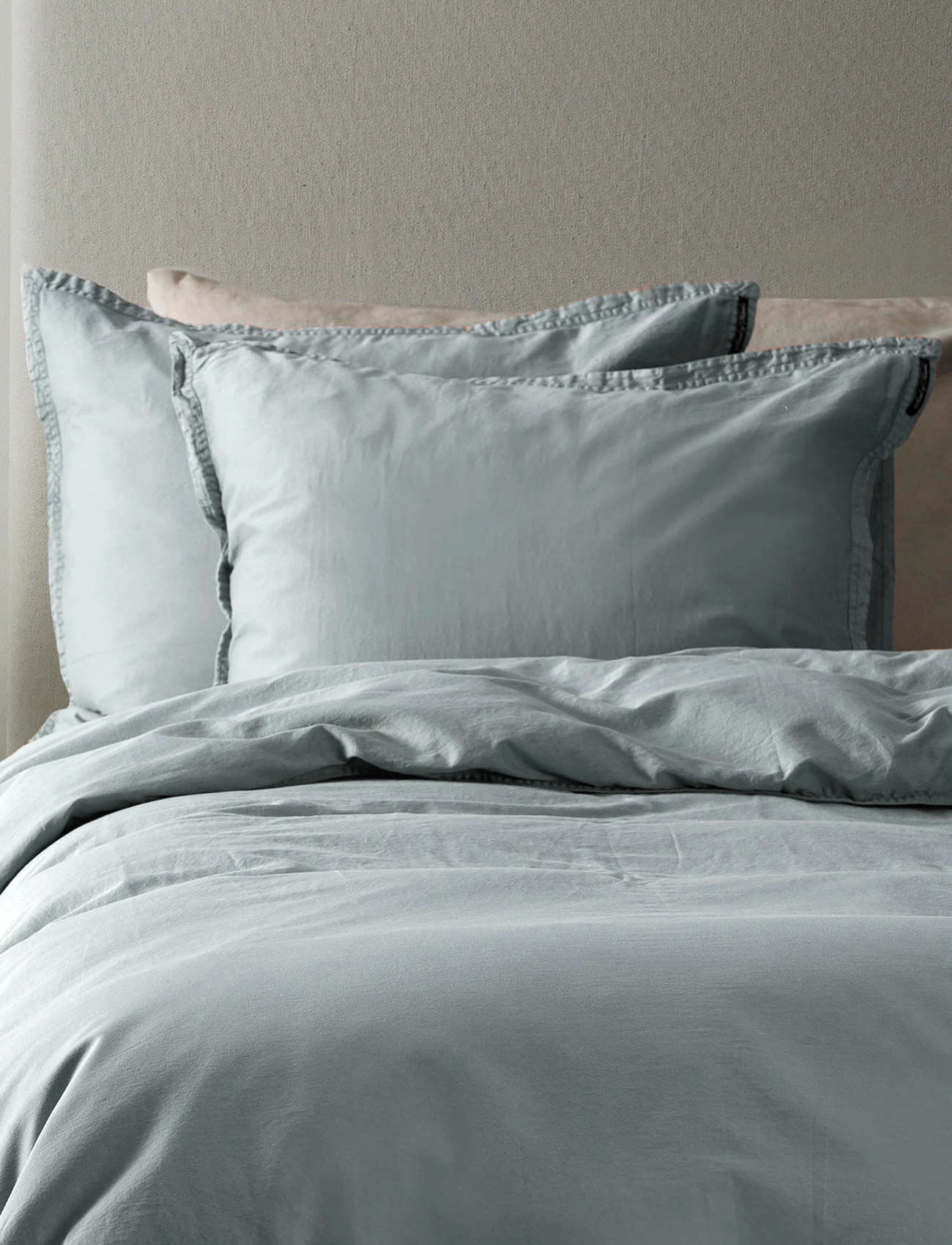Himla Soul Pillowcase, 50X90 cm, Blue, Sengetekstiler > Pudebetræk, Unisex