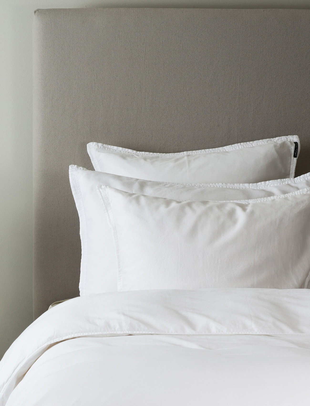 Himla Soul Pillowcase, 63X63 cm, White, Sengetekstiler > Pudebetræk, Unisex