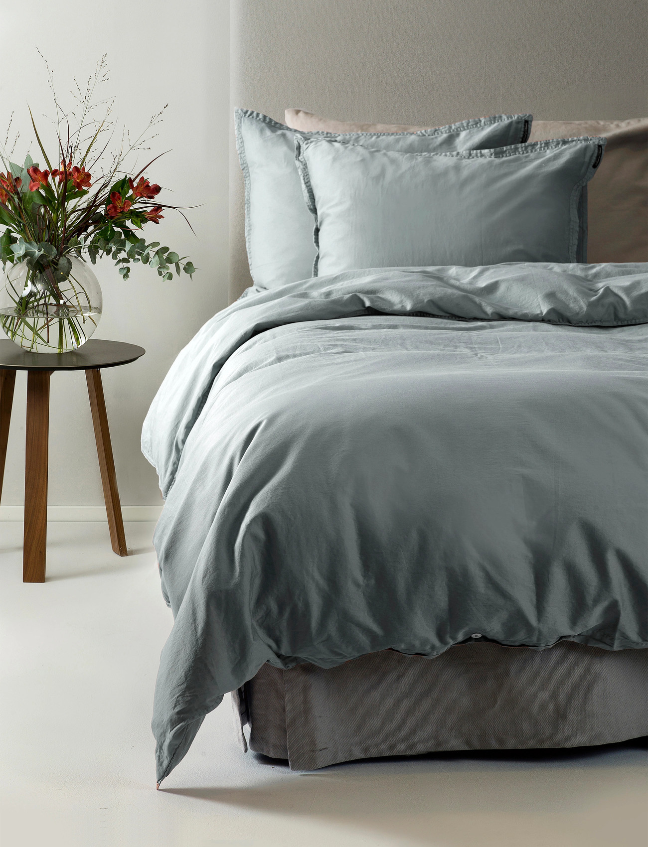 Himla Soul Duvet Cover, 200X220 cm, Grey, Sengetekstiler > Dynebetræk, Unisex