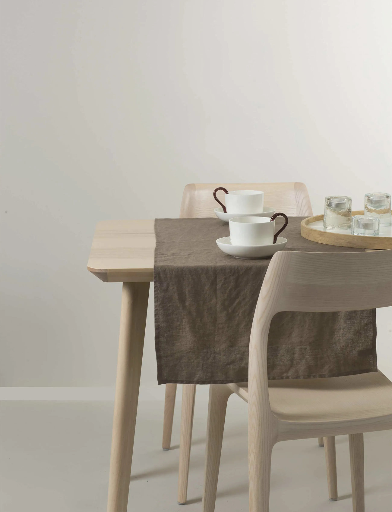 Himla Sunshine Runner, 50X145 cm, Brown, Køkkentekstiler > Duge Og Bordløbere, Unisex