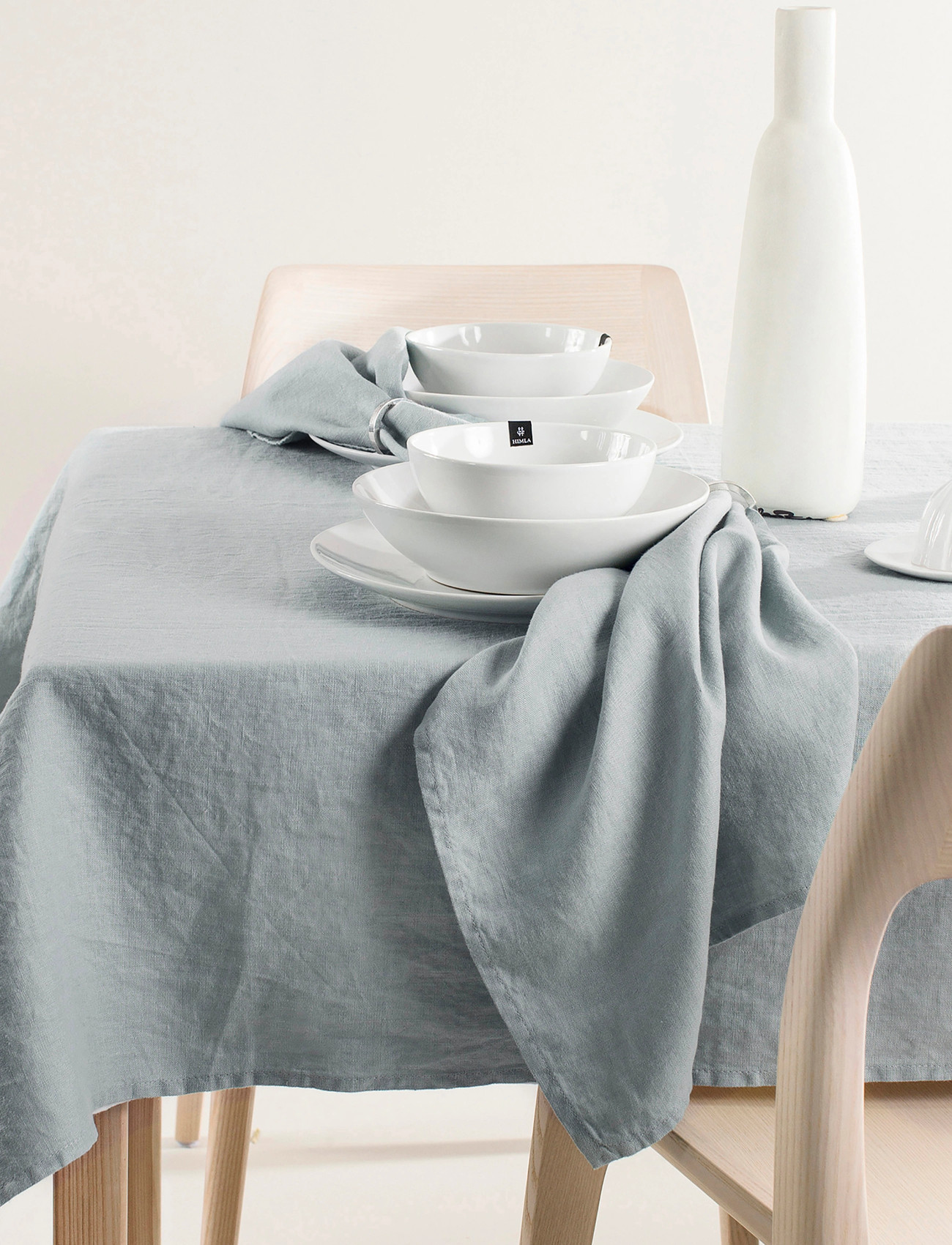 Himla Sunshine Napkin 4-Pack, 45X45 cm, Grey, Servietter > Stofservietter, Unisex