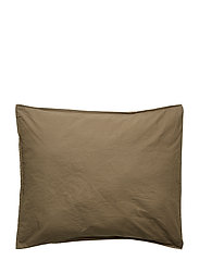Himla - Hope Plain Pillowcase - poszewka - khaki - 1