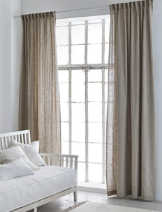 Sunshine Curtain - long curtains - natural