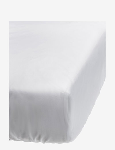 Dreamtime Fitted Sheet - bed sheets - white