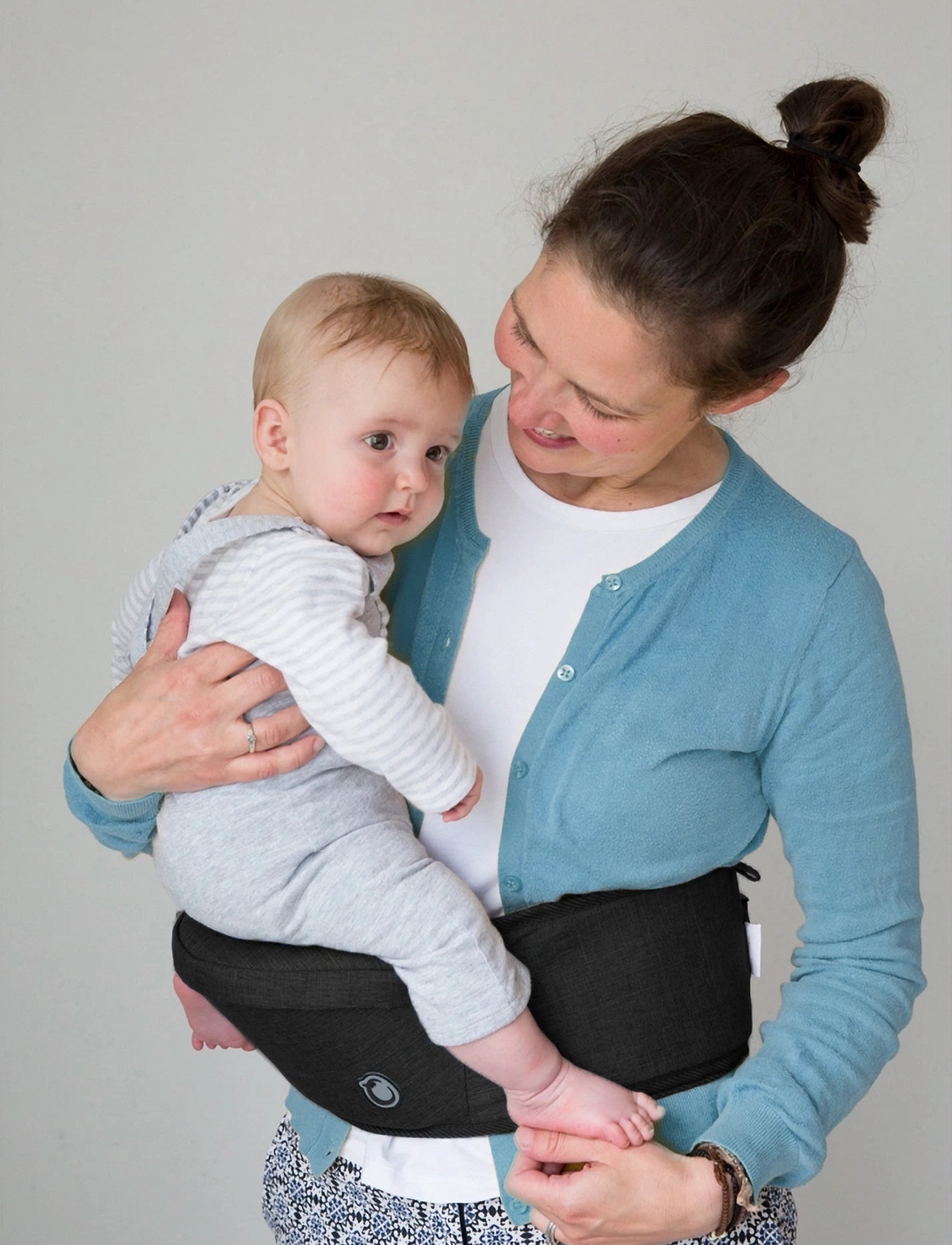 Hippychick Hippychick Hipseat "Denim Black", One Size, Black, Baby Og Graviditet > Baby Carriers & Baby Wraps, Børn
