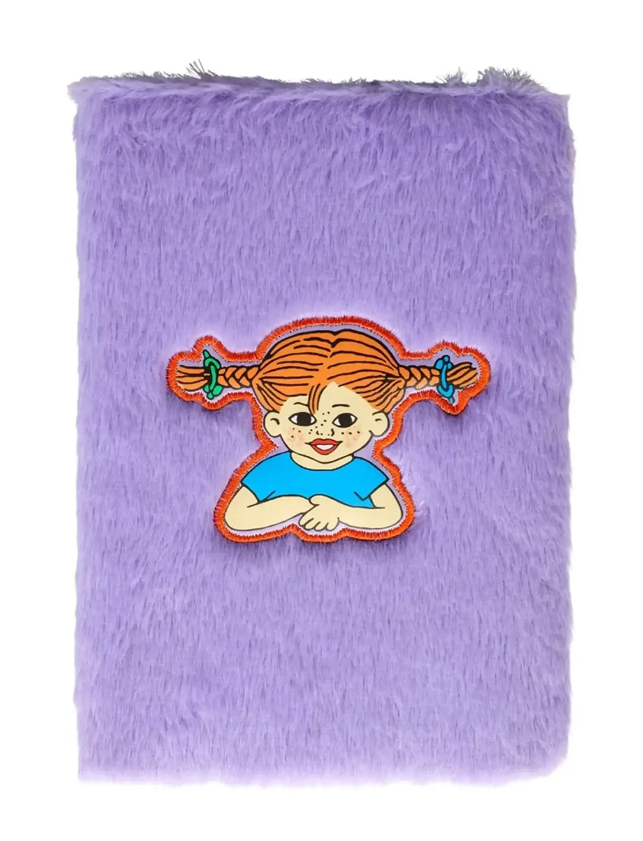 JOKER Fluffy Notebook Pippi Lila - One Size - Kinder