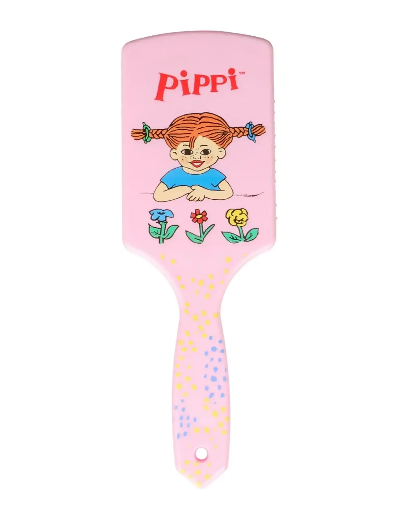 JOKER Hair Bürste Pippi Pink - One Size - Kinder