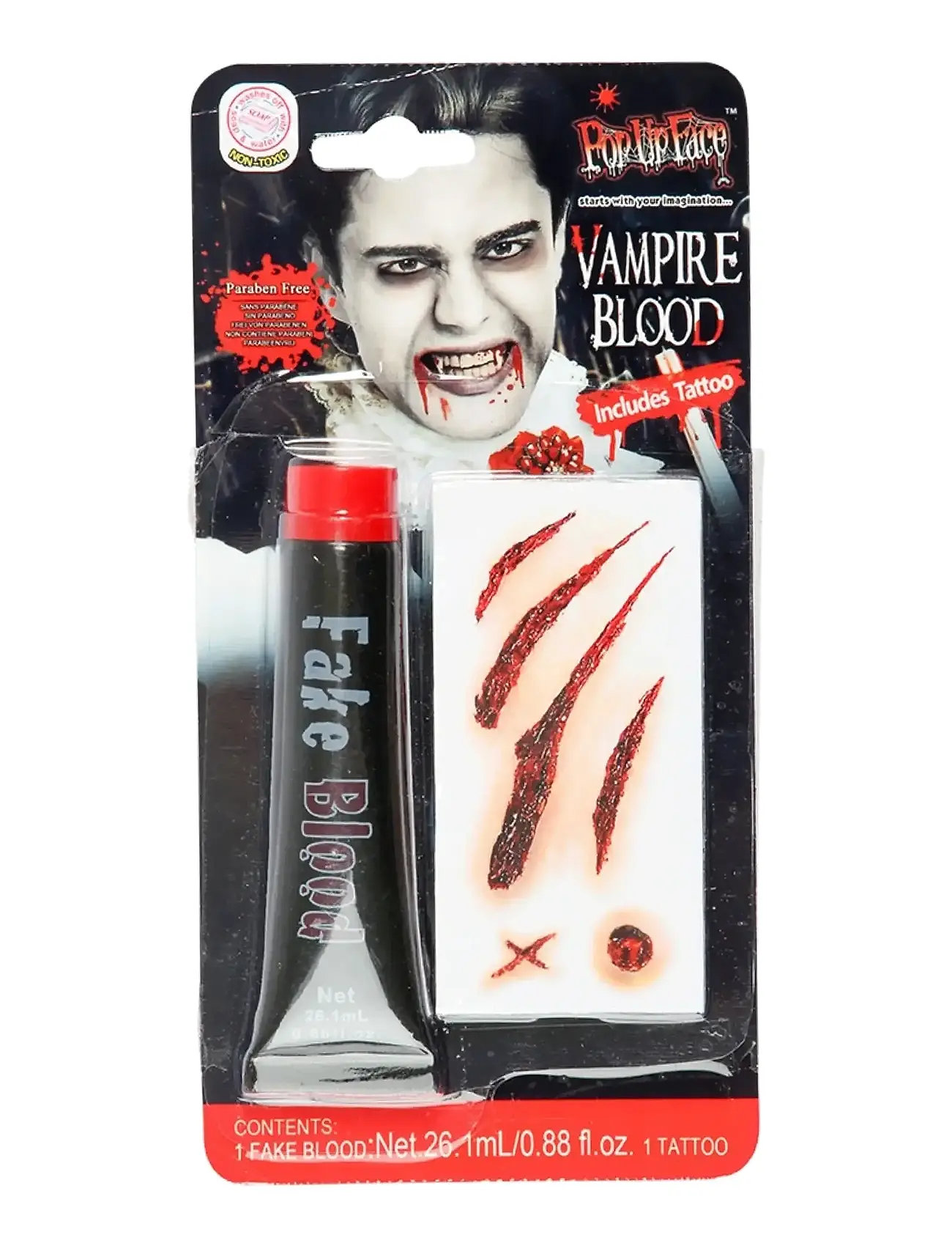 JOKER Blood & Tattoo Rot - NO LENGTH - Kinder