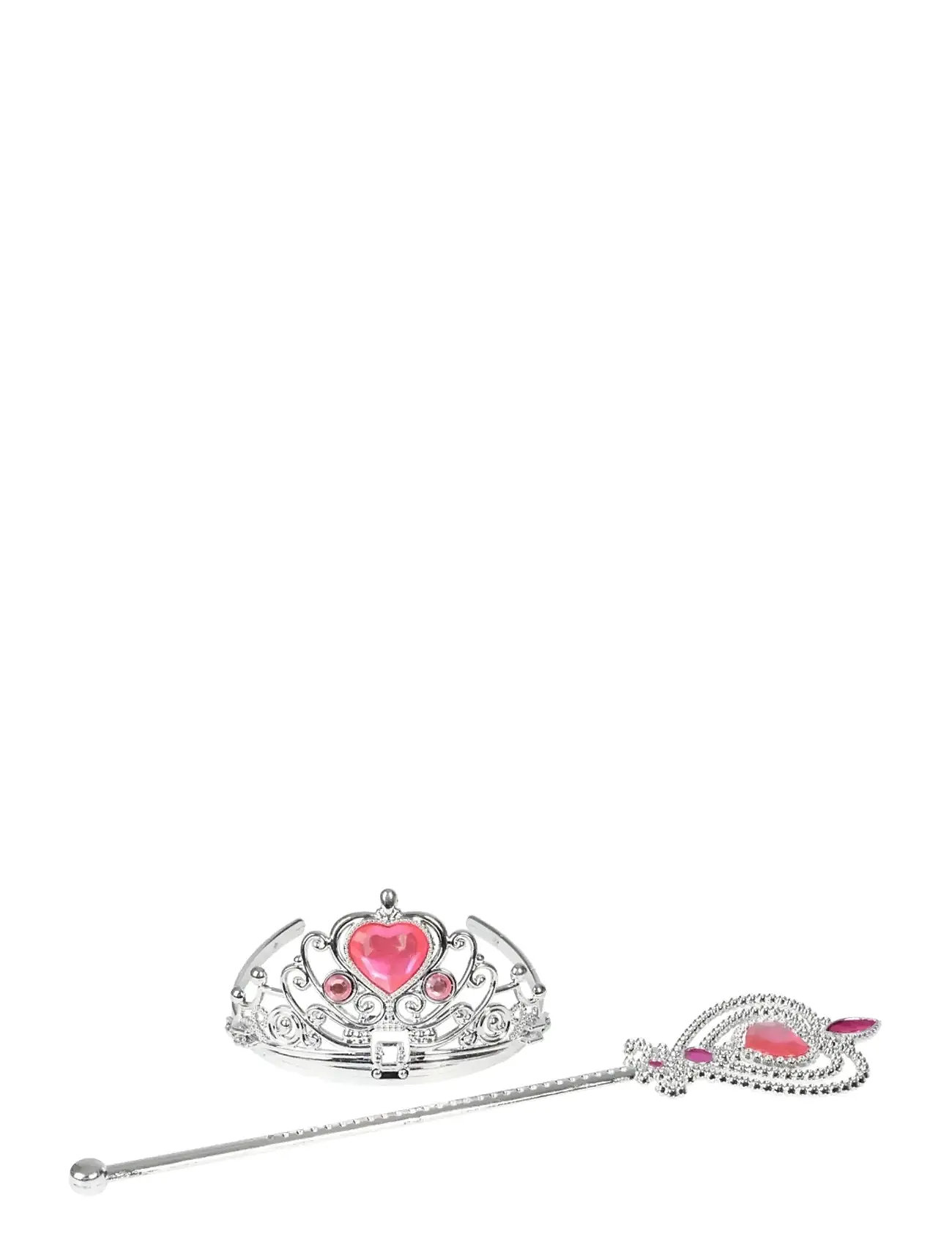 JOKER Princess Set Wand Tiara Silber - NO LENGTH - Kinder