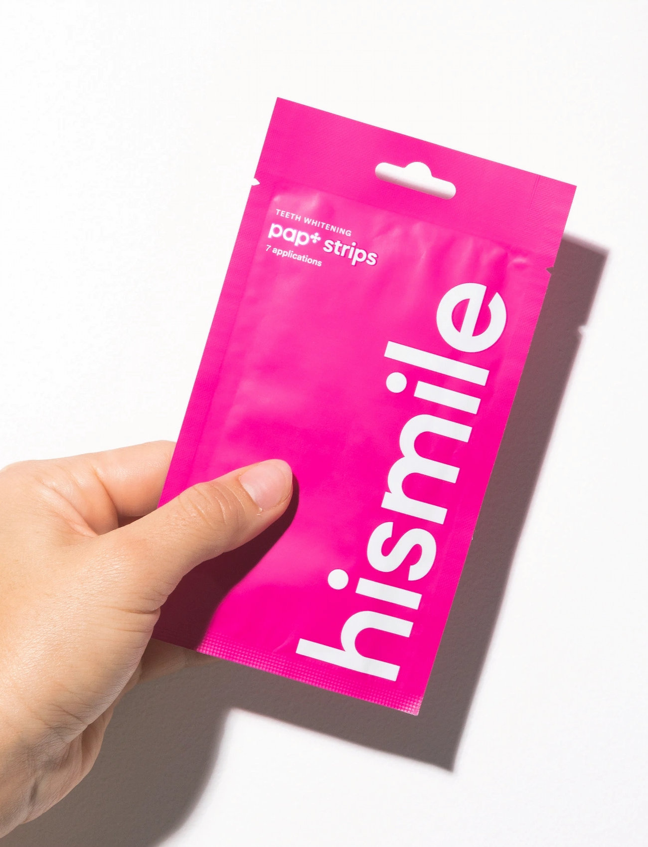 Hismile Pap+ Whitening Strips 7-Pack, 7 PCS, Nude, Mundhygiejne > Tandblegning, Dame
