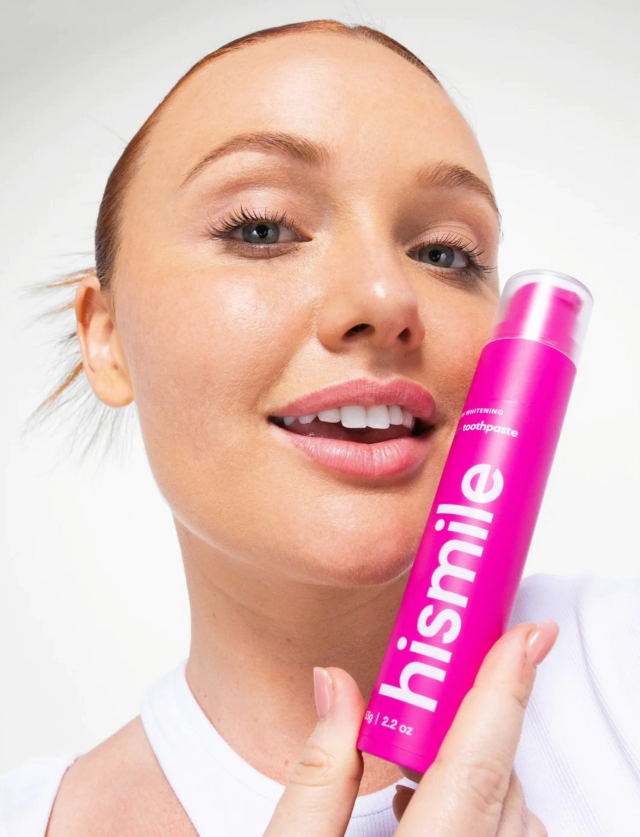 Hismile Pap+ Whitening Toothpaste, 63 G, Nude, Mundhygiejne > Tandpasta, Dame
