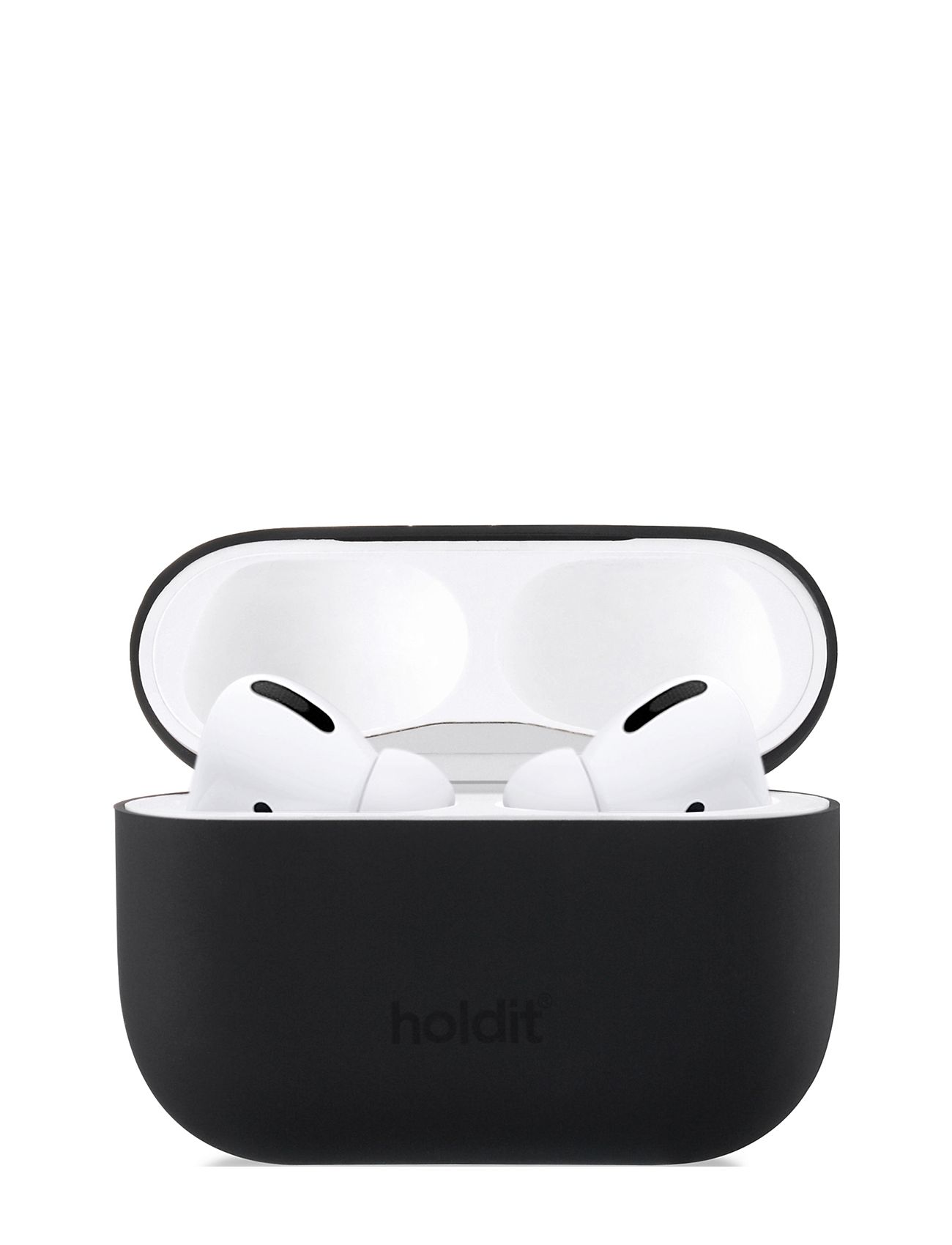 Silic Case Airpods Pro Mobilaccessory-covers Airpods Cases Black Holdit