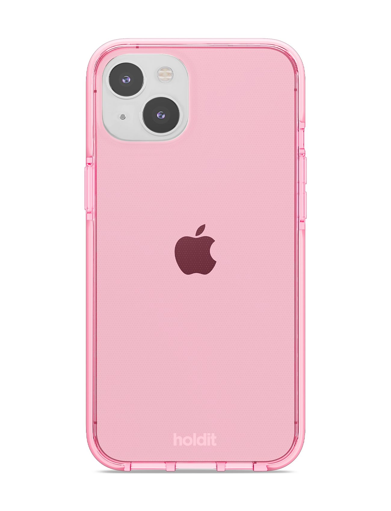 Seethru Case Iph 14 Plus Mobilaccessory-covers Ph Cases Pink Holdit