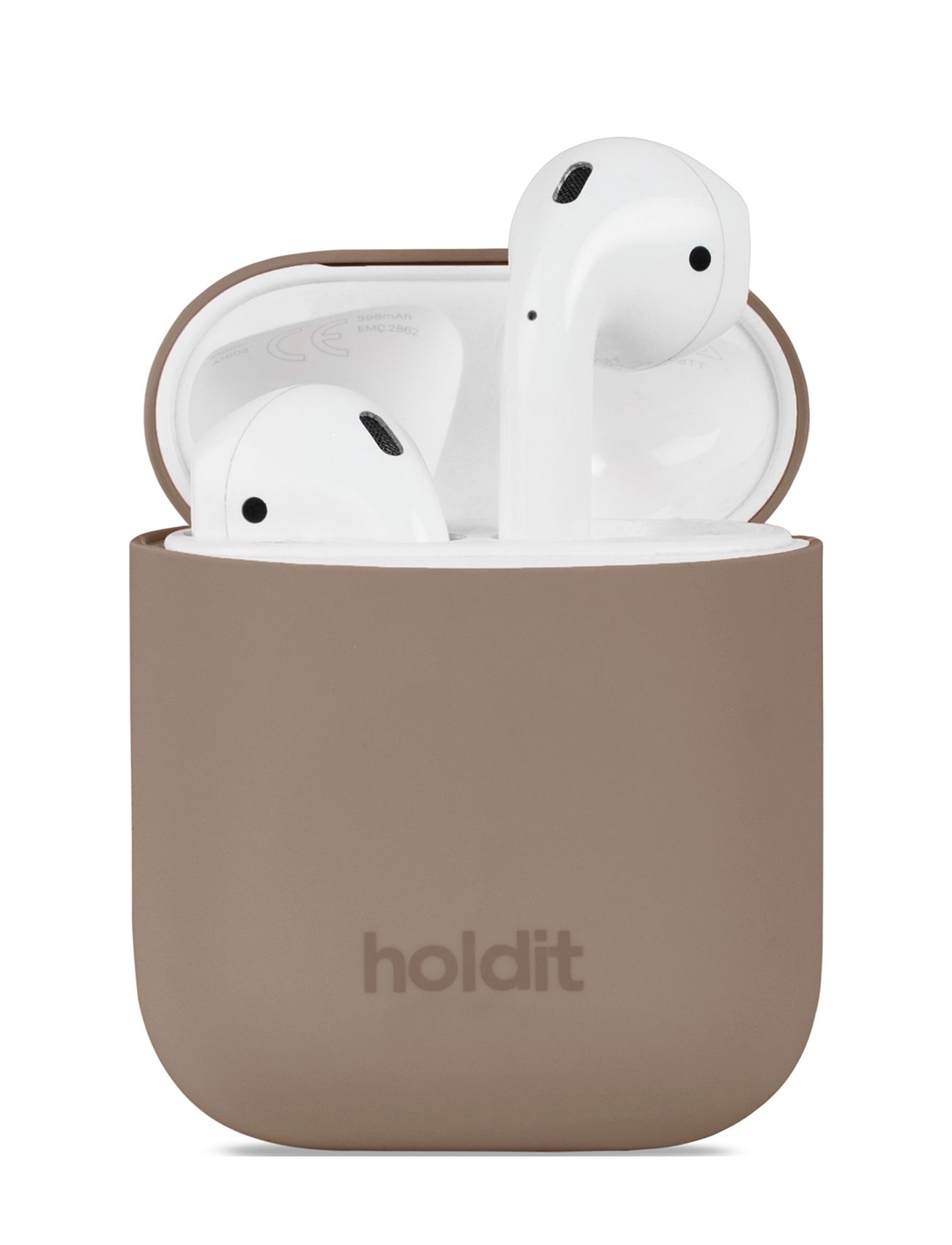 Silic Case Airpods 1&2 Mobilaccessoarer-covers Airpods Cases Beige Holdit