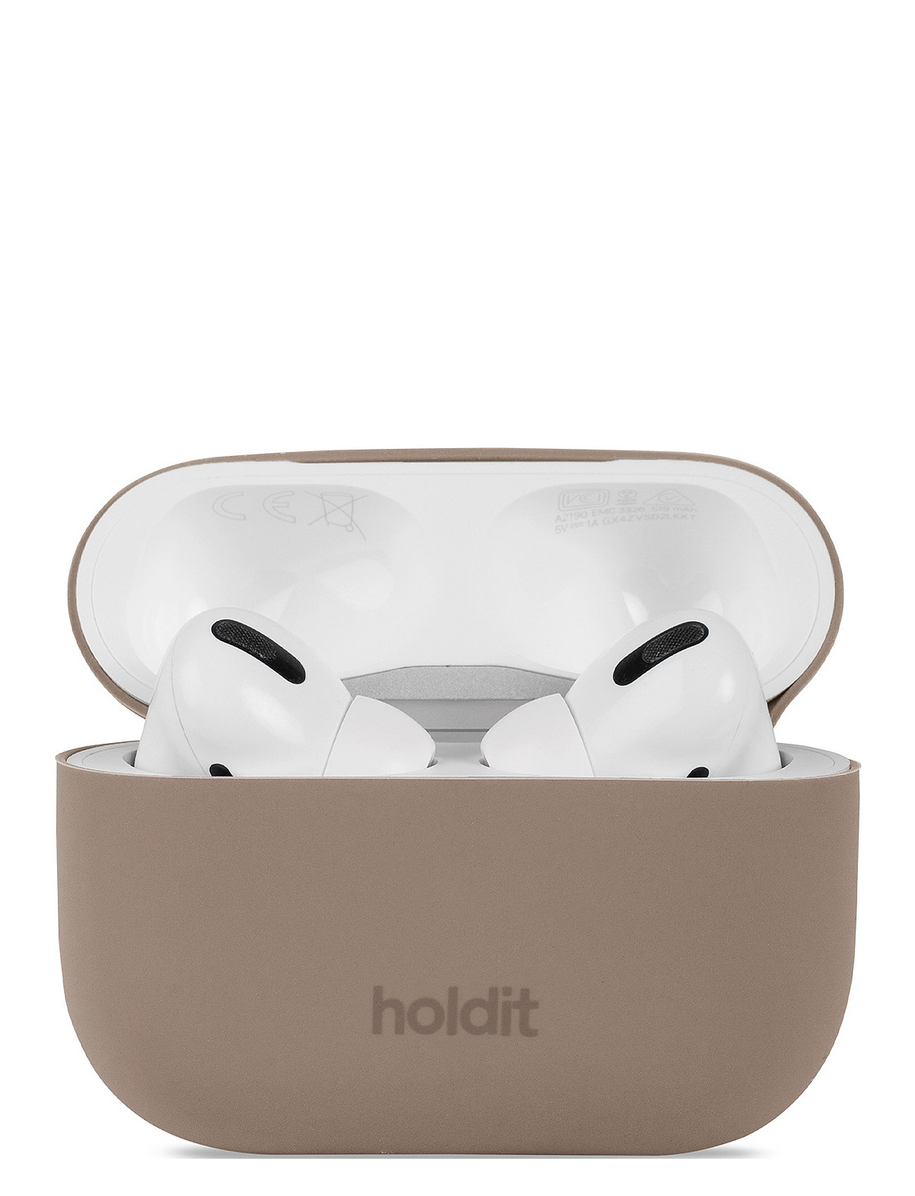 Silic Case Airpods Pro Mobilaccessory-covers Airpods Cases Beige Holdit