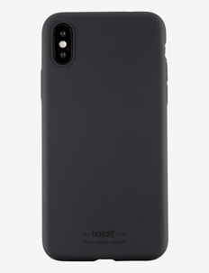 Silicone Case iPhone X/Xs - puhelimen kuoret - black
