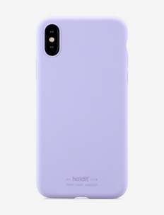 Silicone Case iPhone X/Xs - phone cases - lavender