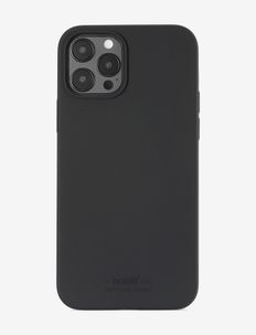 Silicone Case iPhone 12/12Pro - mobildeksel - black