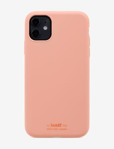 Silicone Case iPhone 11 - phone cases - pink peach