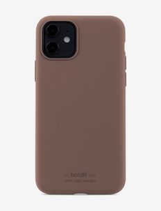 Silicone Case iPhone 11/XR - coque de téléphone - dark brown