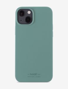 Silicone Case iPhone 13 - handycover - moss green