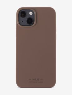 Silicone Case iPhone 13 - coque de téléphone - dark brown