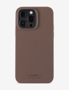 Silicone Case iPhone 13 Pro - coque de téléphone - dark brown