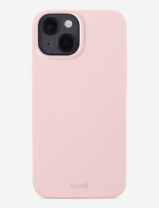 Silicone Case iPhone 14 - mobilā telefona aksesuāri - blush pink
