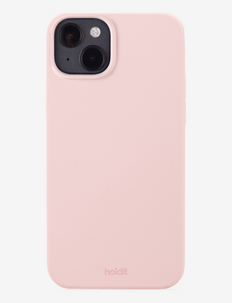 Silicone Case iPhone 14 Plus - mobilā telefona aksesuāri - blush pink