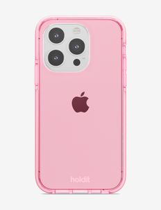 Seethru Case iPhone 14 Pro - mobilā telefona aksesuāri - bright pink