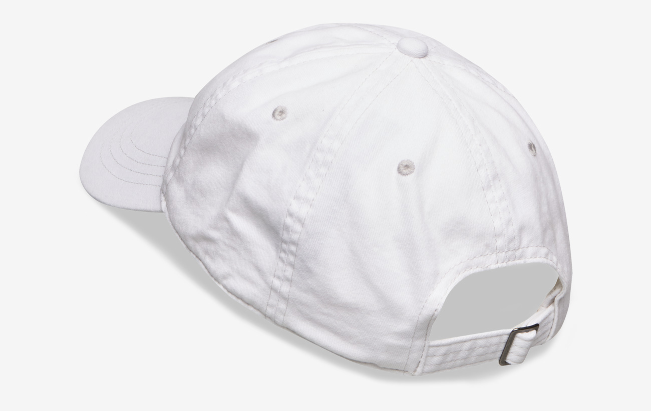 white hollister hat