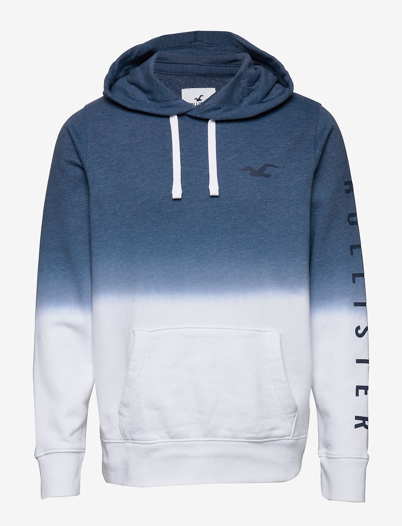 blue and white hollister hoodie