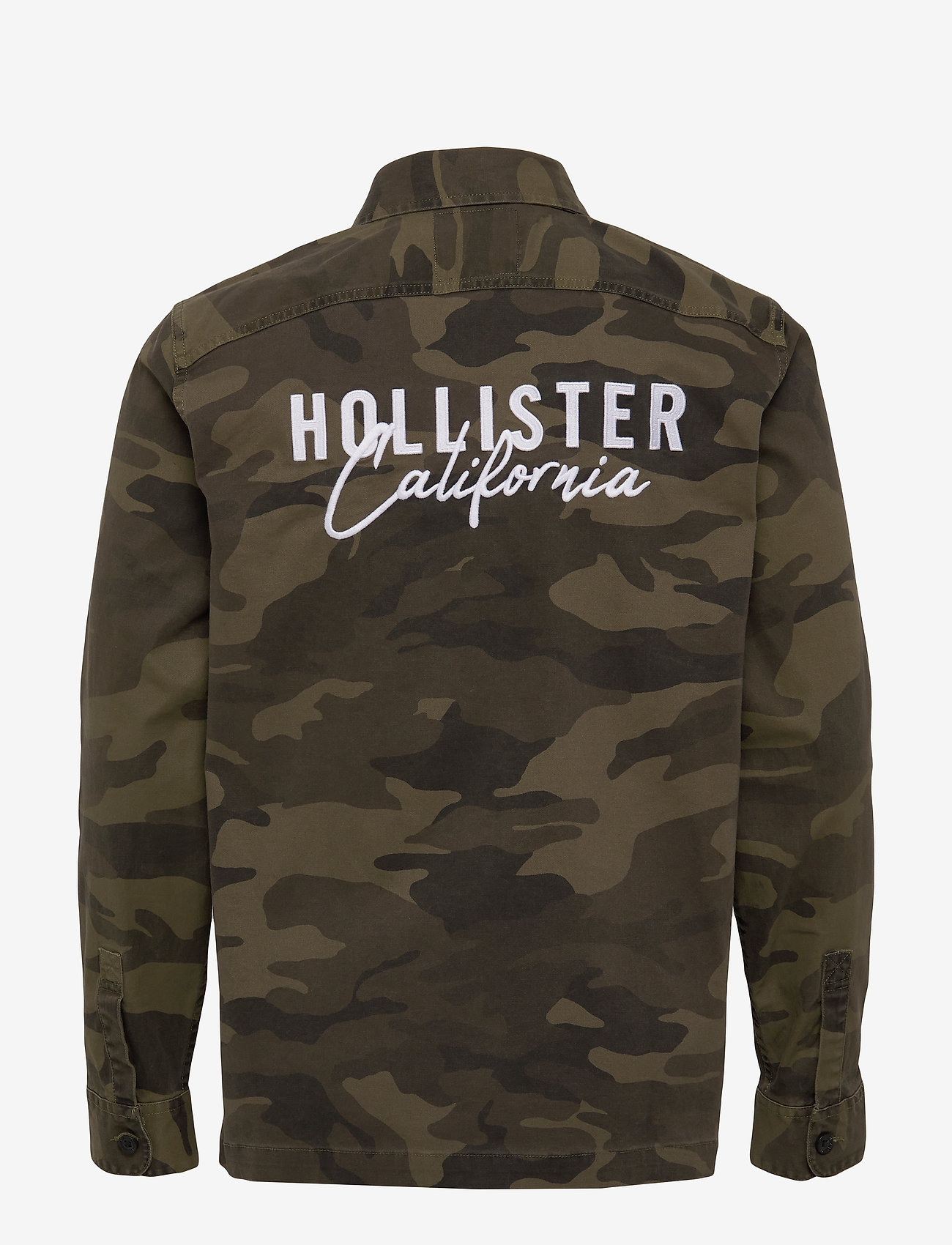 hollister jacket green