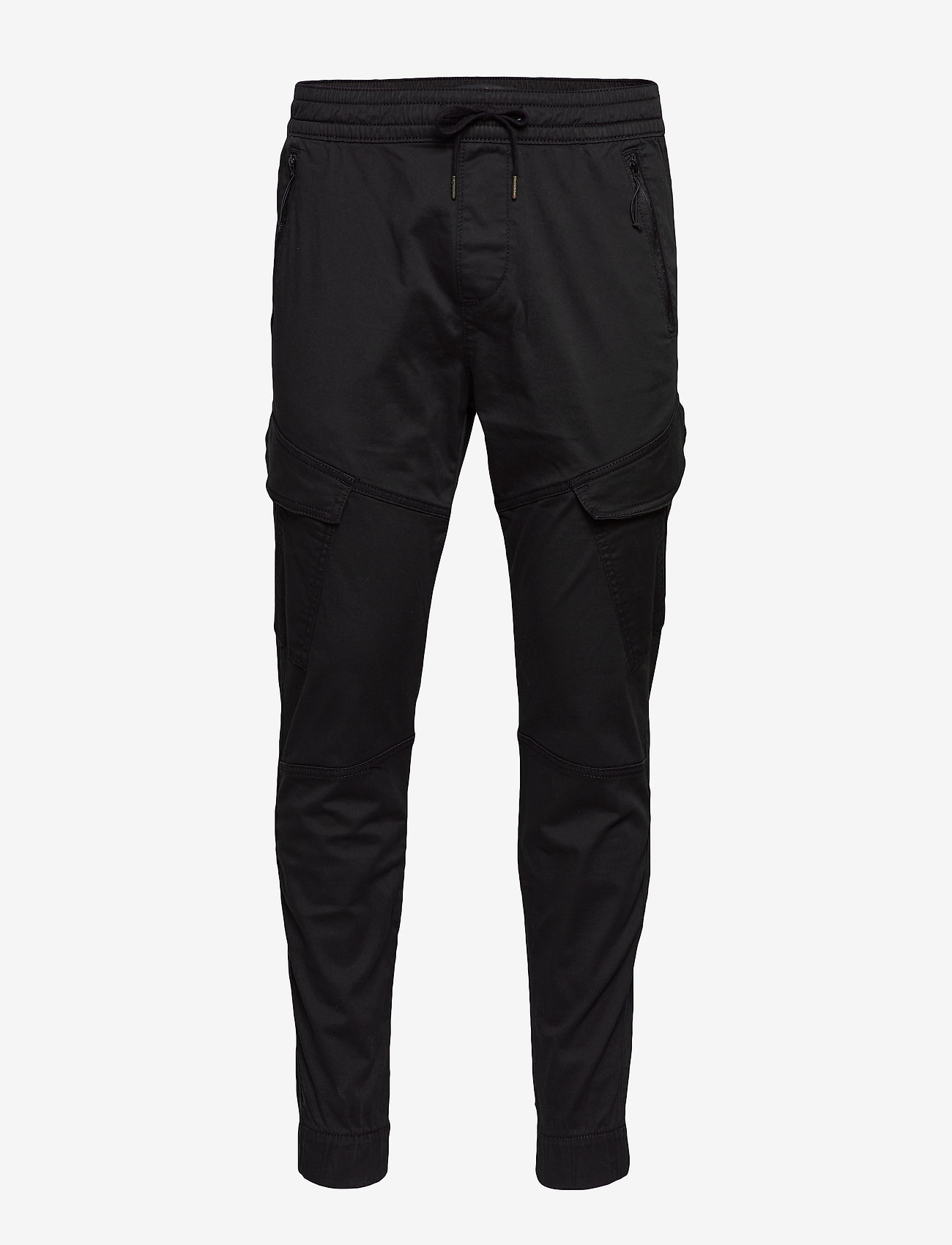 hollister black cargo pants