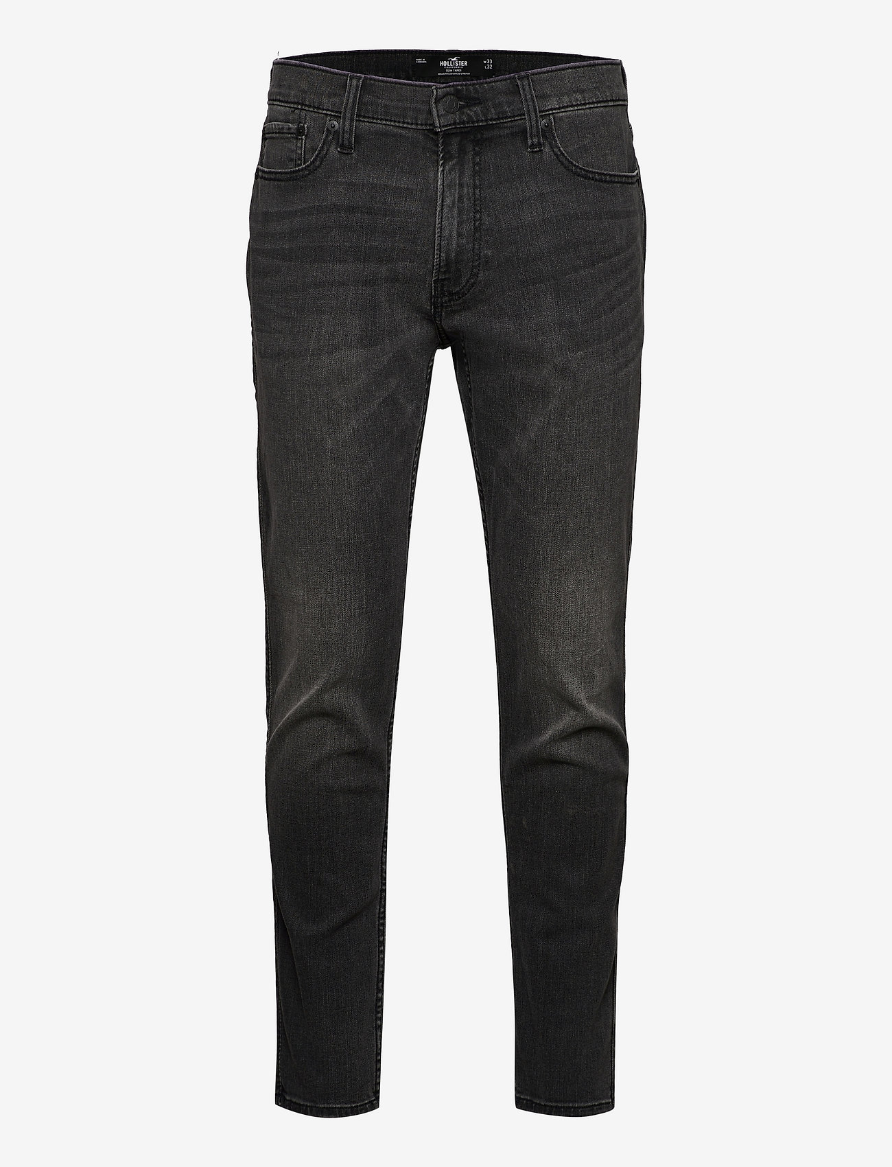 Hollister - HCo. GUYS JEANS - tapered jeans - clean washed black - 0