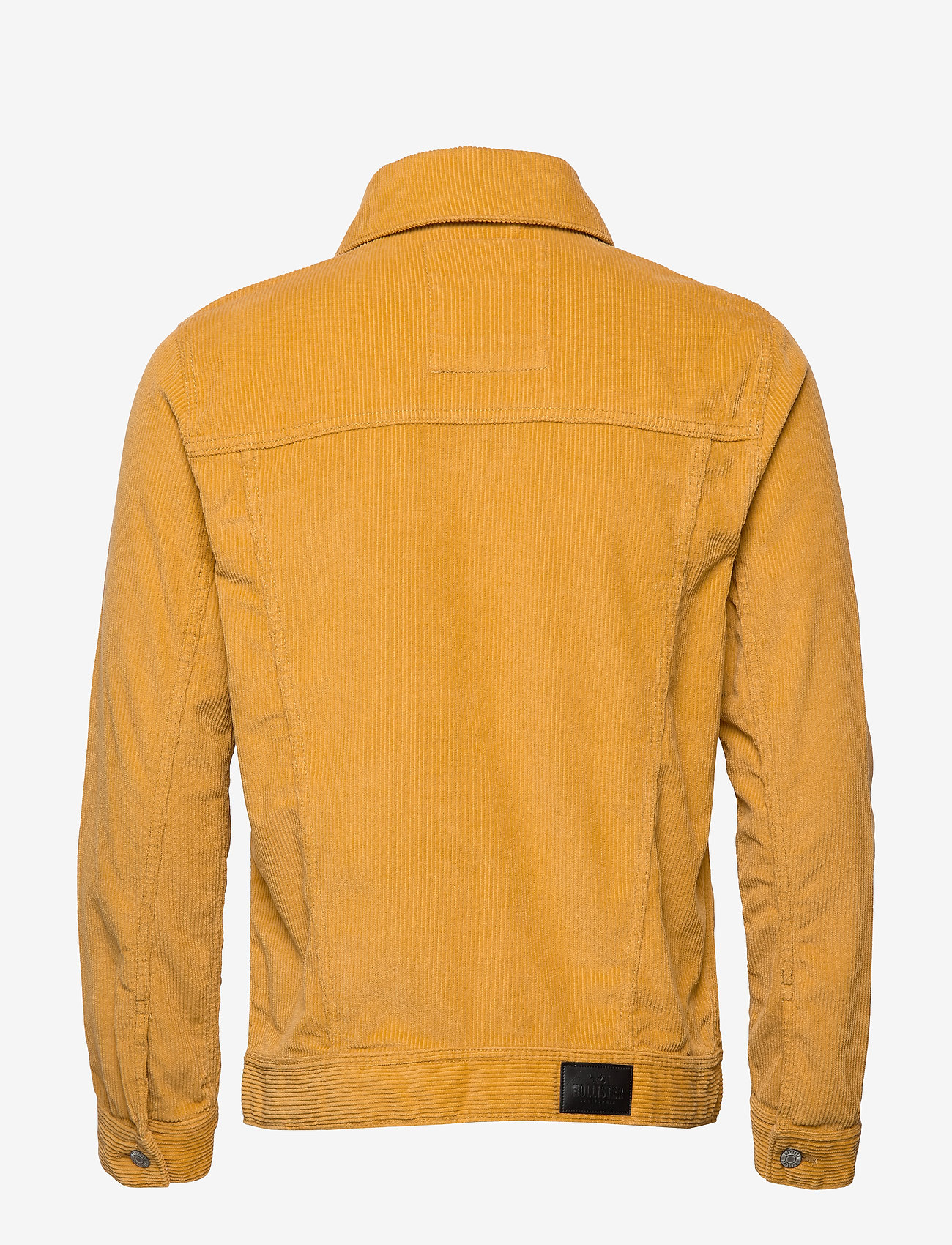 hollister yellow denim jacket