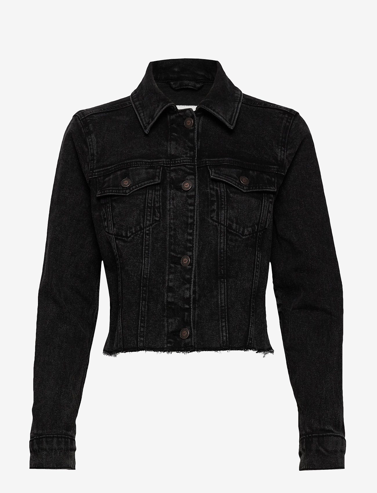 black denim jacket hollister